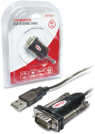 Unitek Adapteris USB - Serial, Y-105