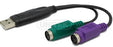 Unitek Adapteris USB - 2x PS/2, Y-155