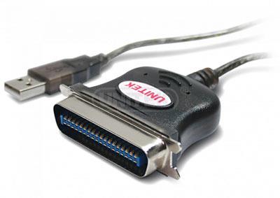 Unitek Adapteris USB - spausdintuvo kabelis, Y-120