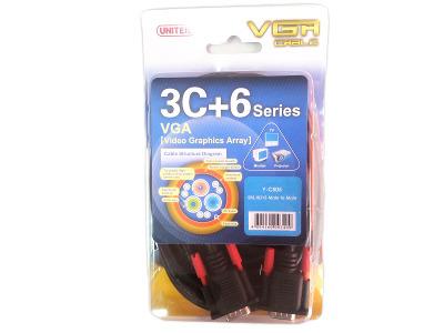 Unitek Kabelis VGA HD15 M/M 3m, Premium, Y-C504A
