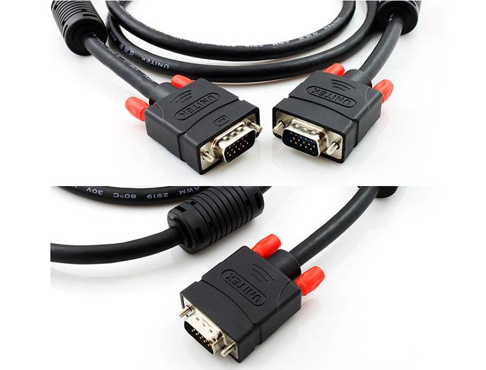 Unitek Kabelis VGA HD15 M/M 5m, Premium, Y-C505G