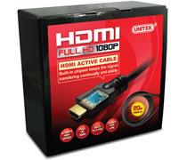 Unitek Kabelis HDMI v.1.4 M/M 20m, auksas, HIGH, Y-C110A