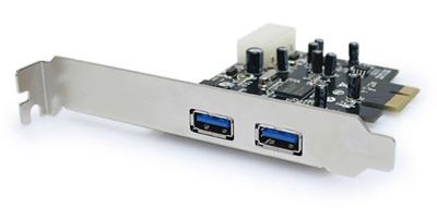 Unitek Kontrolierius PCI-E, 2x USB 3.0. (NEC), Y-7301
