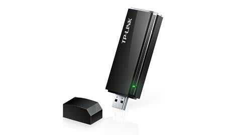 TP-Link Archer T4U adapter USB Wireless AC1200 2.4GHz, 5GHz