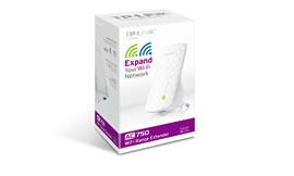 TP-Link RE200 Wireless Range Extender 802.11b/g/n/ac  AC750 , Wall-Plug