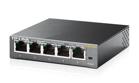 TP-Link TL-SG105E 5-Port Gigabit Easy Smart Switch Desktop