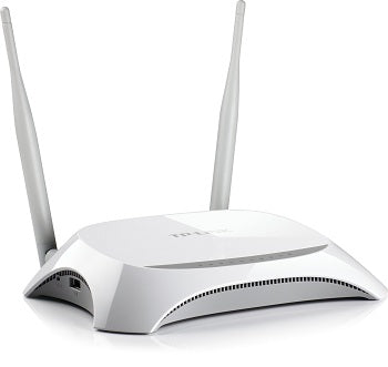 TP-Link TL-MR3420 Wireless N300 2T2R 3G/4G router 4xLAN, 1xWAN, 1xUSB