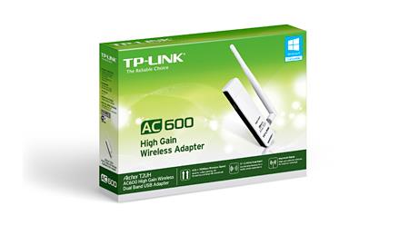 TP-Link Archer T2UH adapter USB Wireless AC600 2.4GHz, 5GHz RP-SMA
