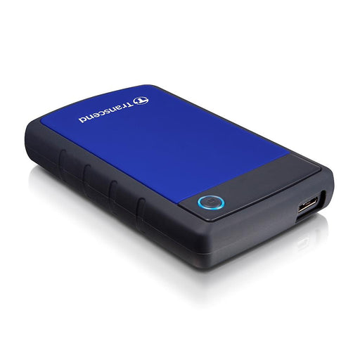Išorinis diskas Transcend 25H3B 2.5'' 1TB USB3, Triguba smūgių slopinimo sistema