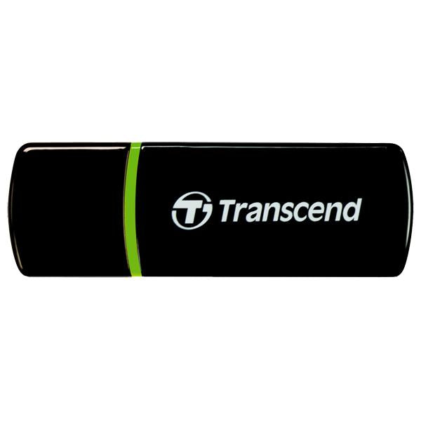 Kortelių skaitytuvas Transcend USB2.0 Juodas