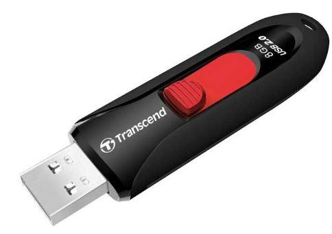 Atmintukas Transcend Jetflash 590 8GB, Ištraukiamas