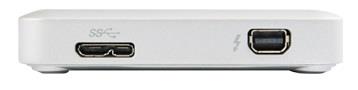 Išorinis diskas Transcend for Mac 2TB USB3 Thunderbolt, Elegantiškas, Metalinis
