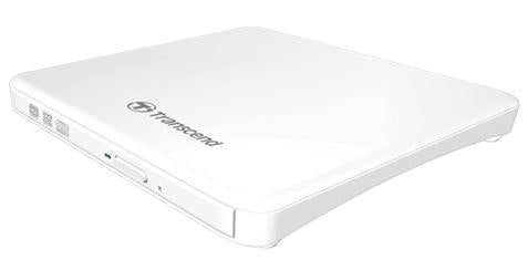 Išorinis DRW Transcend, USB, Balttas, Retail, Plonas - tik 13.9mm