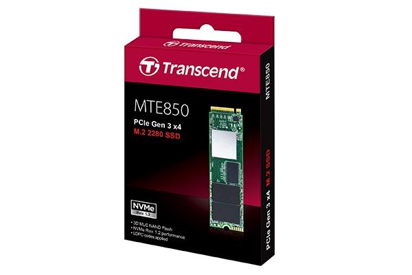 Transcend SSD MTE850 128GB Read:Write(1060/600MB/s) PCIe Gen 3 x4 M.2
