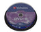 DVD+R Verbatim [ cake box 10 | 4.7GB | 16x | matte silver ]