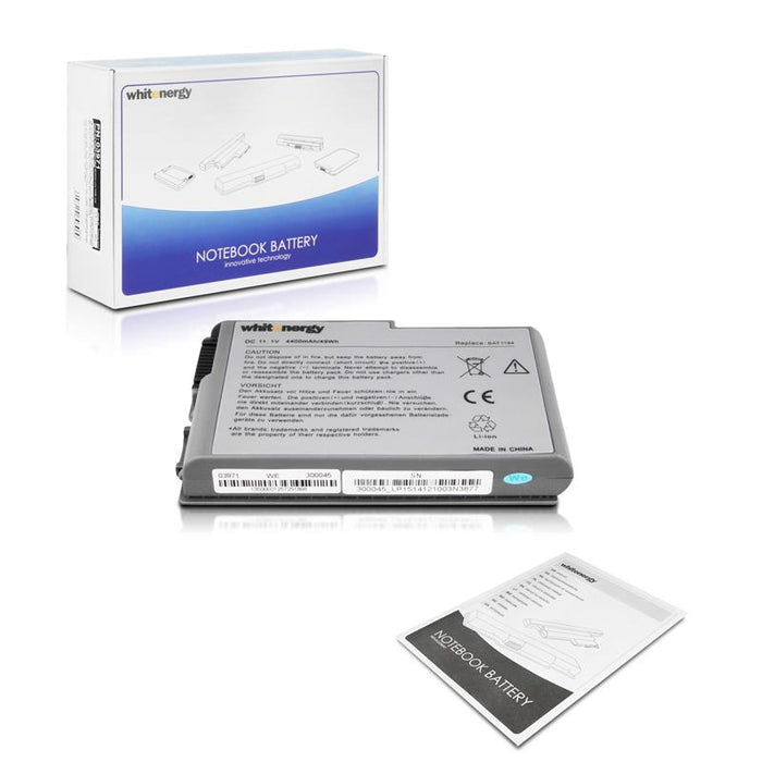 Nešiojamo kompiuterio baterija Whitenergy Dell Latitude D500 11.1V 4400mAh