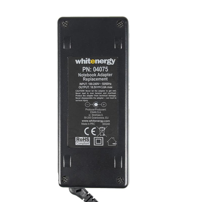 Nešiojamo kompiuterio pakrovėjas Whitenergy Compaq 18.5V, 3.8A, 70W, 4.8x1.7