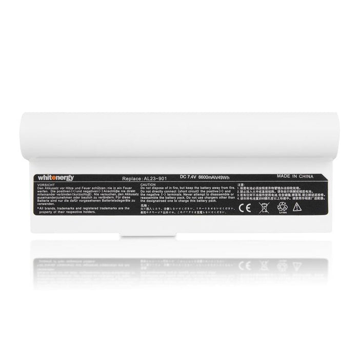 Nešiojamo kompiuterio baterija Whitenergy Asus EEE PC 901 7.4V  6600mAh balta