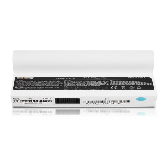 Nešiojamo kompiuterio baterija Whitenergy Asus EEE PC 901 7.4V  6600mAh balta
