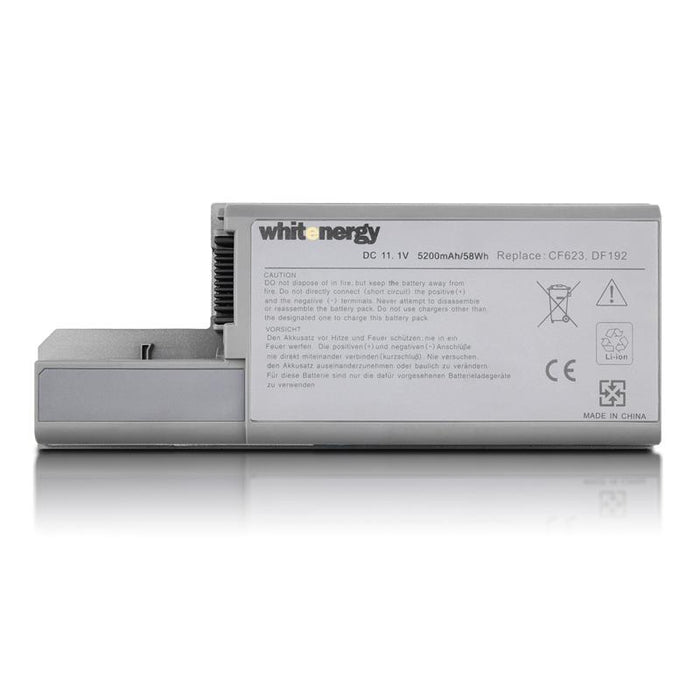 Nešiojamo kompiuterio baterija Whitenergy Dell Latitude D820 11.1V 5200mAh