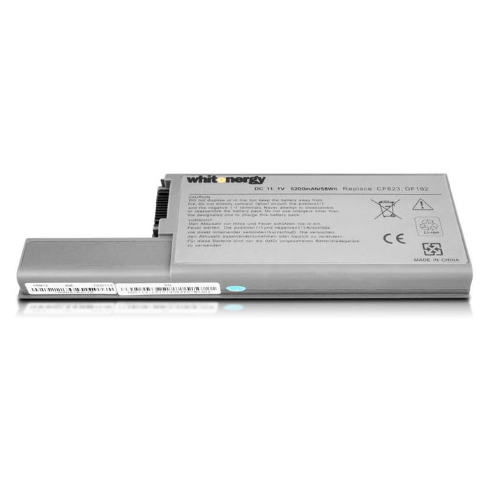 Nešiojamo kompiuterio baterija Whitenergy Dell Latitude D820 11.1V 5200mAh