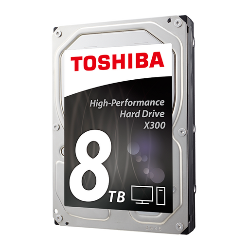 Toshiba X300, 3.5'', 8TB, SATA/600, 7200RPM, 128MB cache