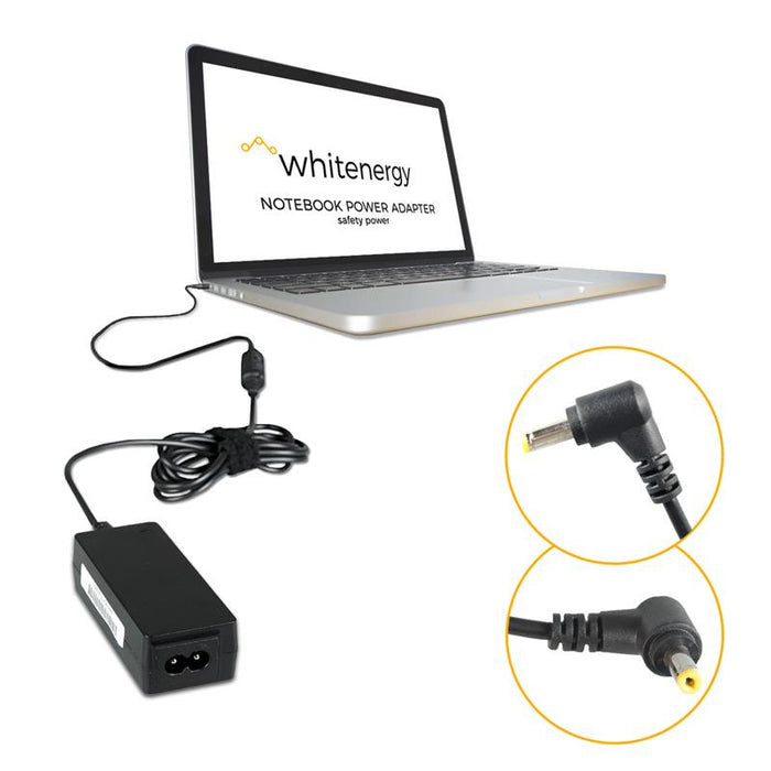 Nešiojamo kompiuterio pakrovėjas Whitenergy 19V/1.58A 30W, 4.0x1.7mm