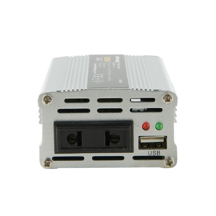 Whitenergy Inverteris AC/DC 12V (automobilis) 230V, 100W USB jungtis, mini
