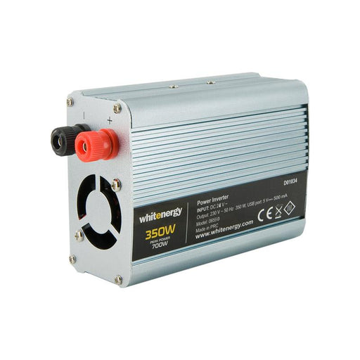 Whitenergy Inverteris AC/DC 24V (automobilis) 230V, 350W USB jungtis