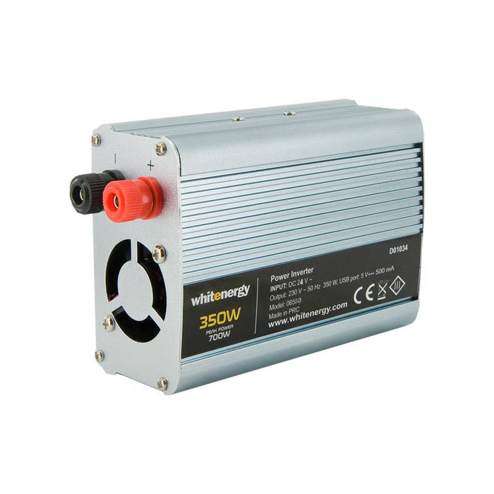 Whitenergy Inverteris AC/DC 24V (automobilis) 230V, 350W USB jungtis