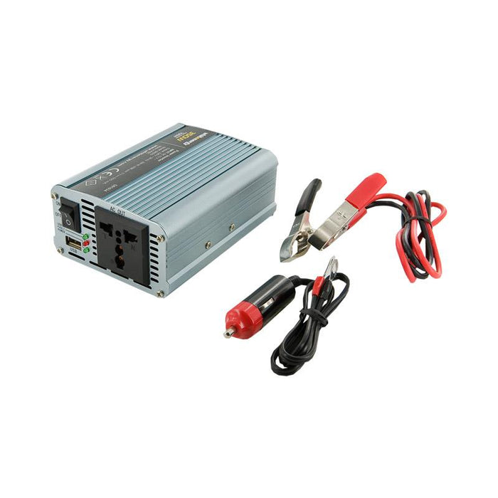 Whitenergy Inverteris AC/DC 24V (automobilis) 230V, 350W USB jungtis