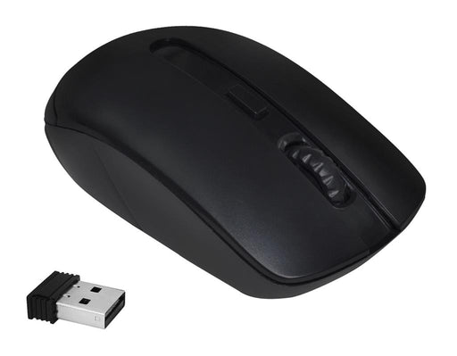 Bevielė optinė pelė Msonic SILENT MX703UK 4D, 1600DPI, 2.4GHz, juodas