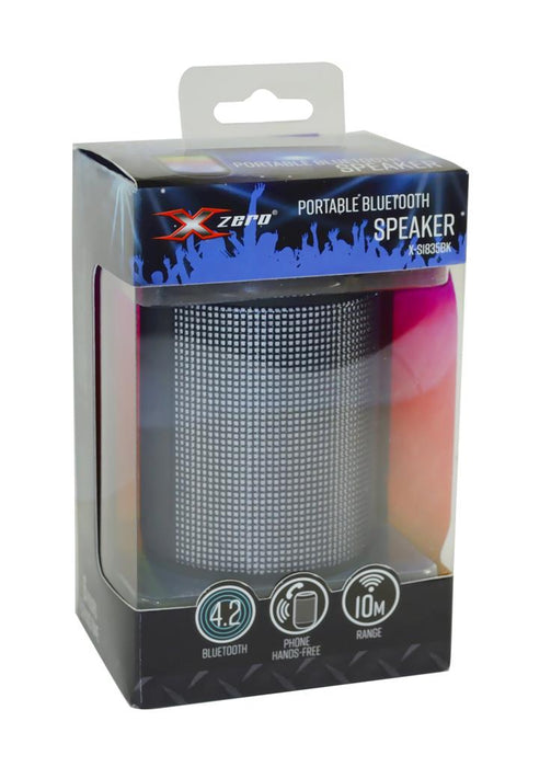 Bluetooth garsiakalbis X-ZERO X-S1835BK   3W, apšvietimo spalvos