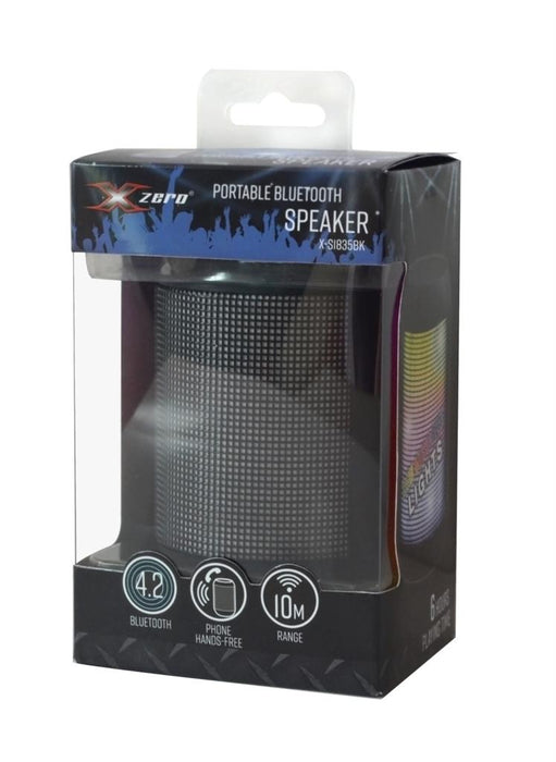 Bluetooth garsiakalbis X-ZERO X-S1835BK   3W, apšvietimo spalvos
