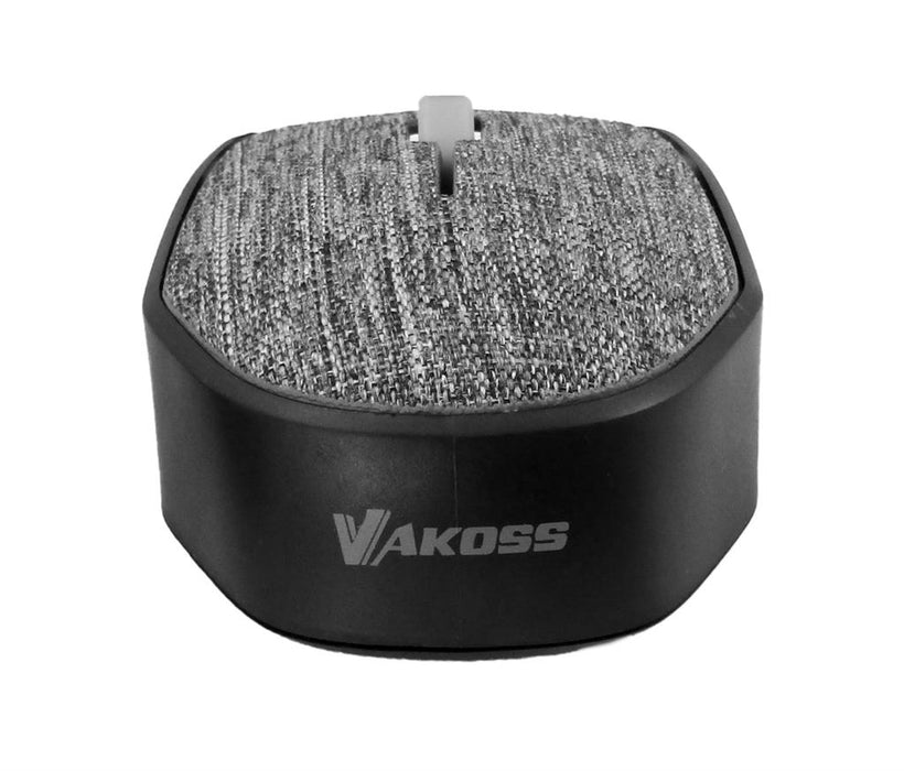 Bevielė optinė pelė Vakoss Tekstilės TM-662A 3D, 1000DPI, 2.4GHz, pilkas