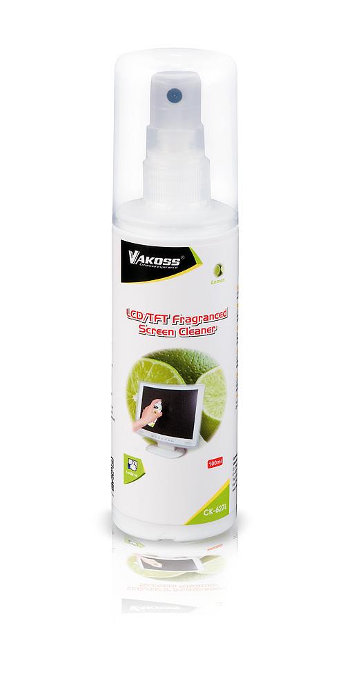 Vakoss Ekranas valomas 100 ml citrinos