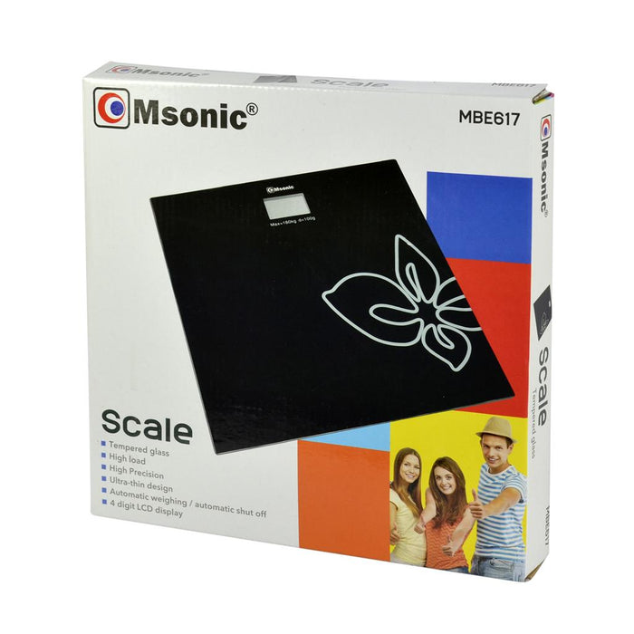 Vonios svarstyklės Msonic MBE617 | juodas