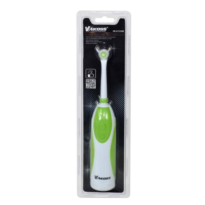 Elektrinis dantų šepetėlis Vakoss PE-5723WE | white-green