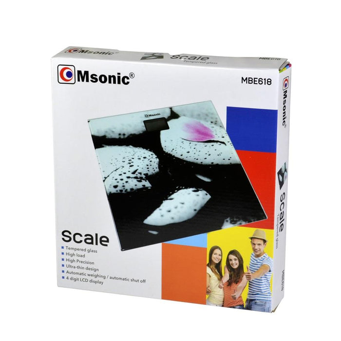 Vonios svarstyklės Msonic MBE618 | juodas