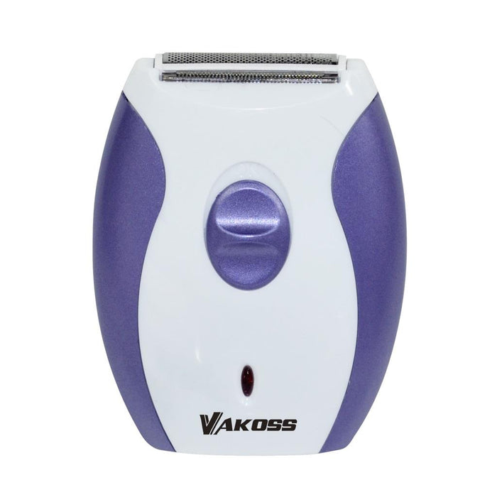 Elektrinis skustuvas moterims Vakoss PE-6031WU  | balta-violetinė