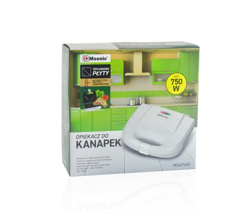 Sumuštinių keptuvė Msonic MS4714W | baltas