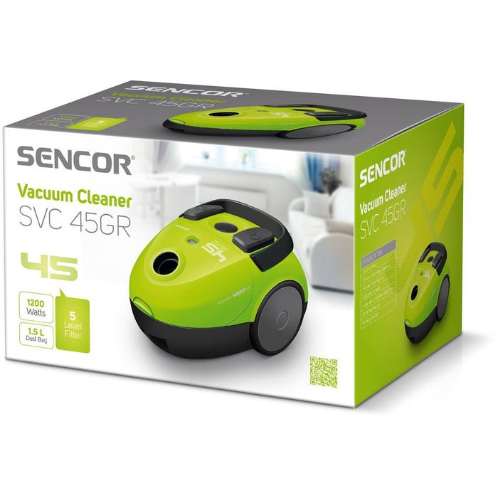 Bagged Vacuum Cleaner Sencor SVC 45GR - EUE2