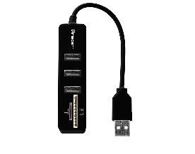 Kortelių skaitytuvas Tracer All-In-One CH4+ HUB USB 2.0