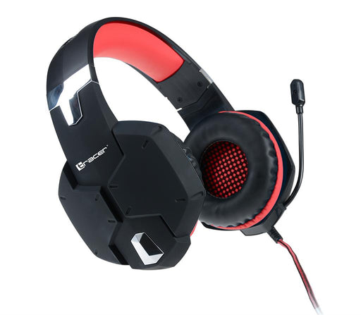 Žaidimų ausinės TRACER DRAGON RED
