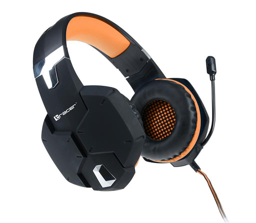 Žaidimų ausinės TRACER DRAGON ORANGE