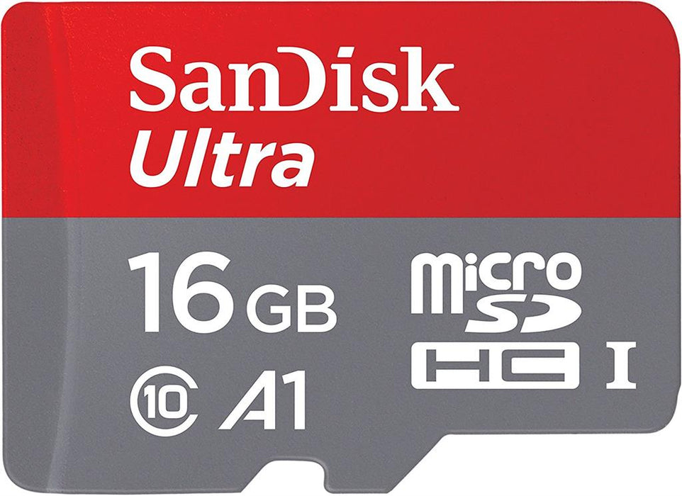 SANDISK ULTRA ANDROID microSDHC 16 GB 98MB/s A1 Cl.10 UHS-I + ADAPTER