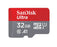 SANDISK ULTRA microSDHC 32 GB 98MB/s A1 Cl.10 UHS-I + ADAPTER