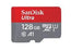 SANDISK ULTRA microSDXC 128 GB 100MB/s A1 Cl.10 UHS-I + ADAPTER