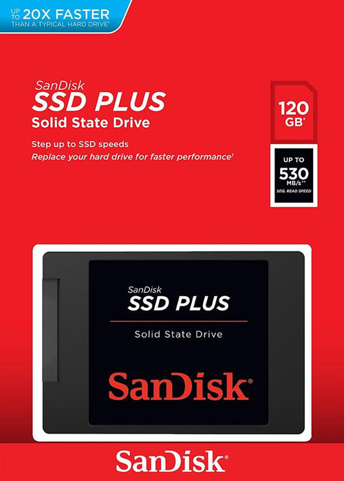 SanDisk SSD Plus 120GB (530 MB/s)