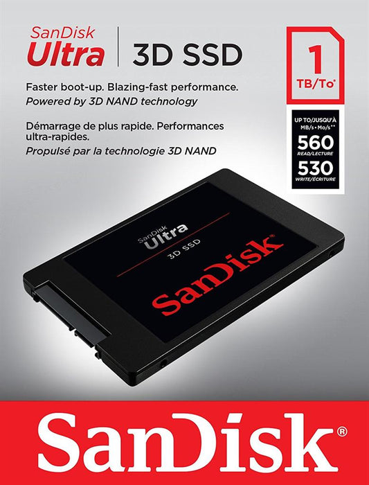 SanDisk SSD ULTRA 3D 1TB (560/530 MB/s)
